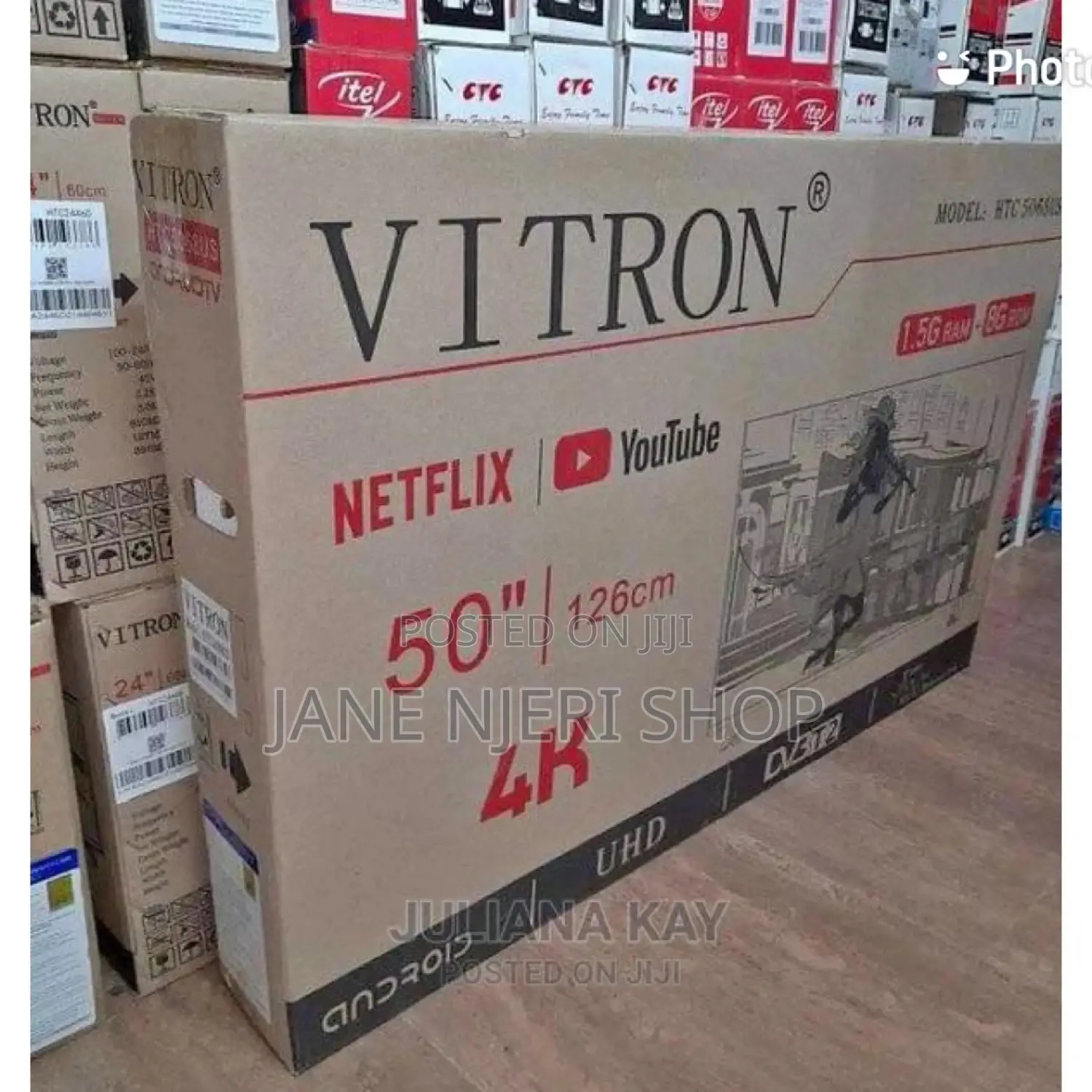 50 Inches With Youtube and Netflix