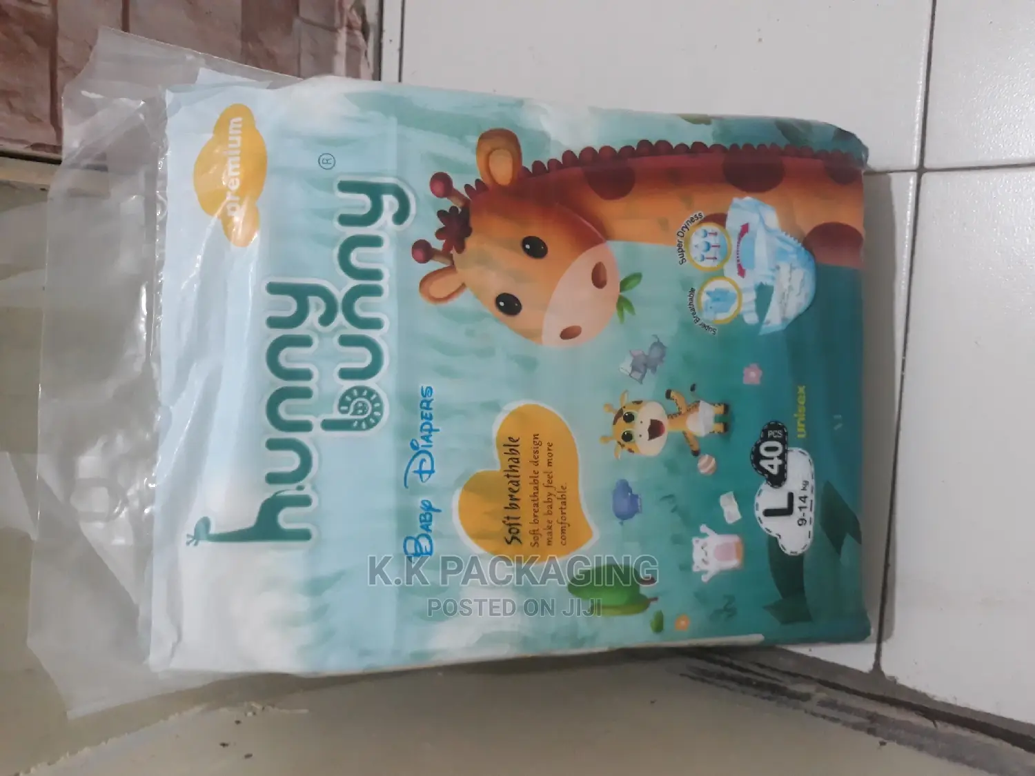 40pcs Large Hunny Bunny Pampers