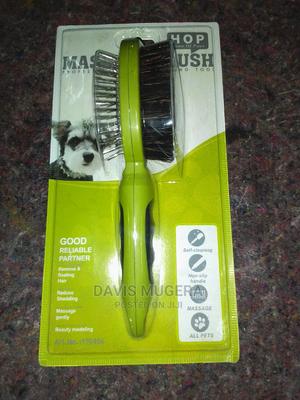 Double Sided Pet Dog Cat Grooming Brushes - thumbnail 2