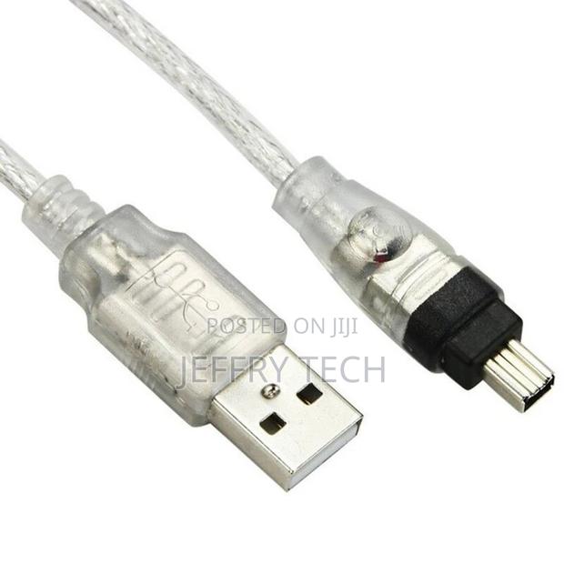 1m/3ft USB Male to Firewire IEEE 1394 4 Pin Male Ilink Adapt