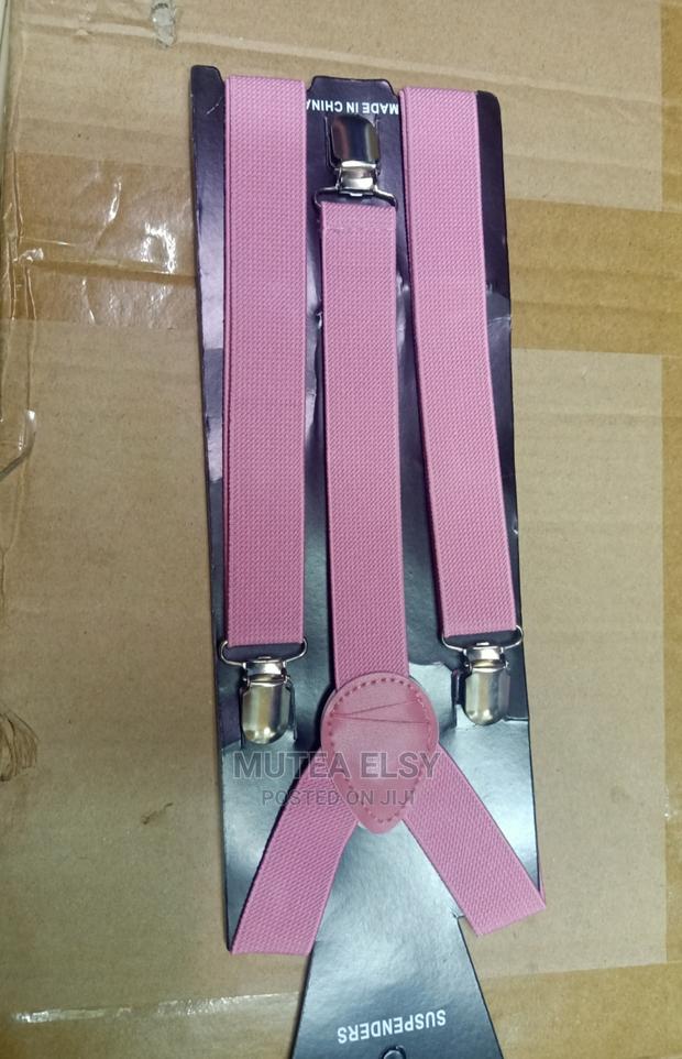 Dusty Pink Suspenders - main view