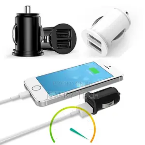 Dual 2 Port USB Car Charger Adapter for Phone