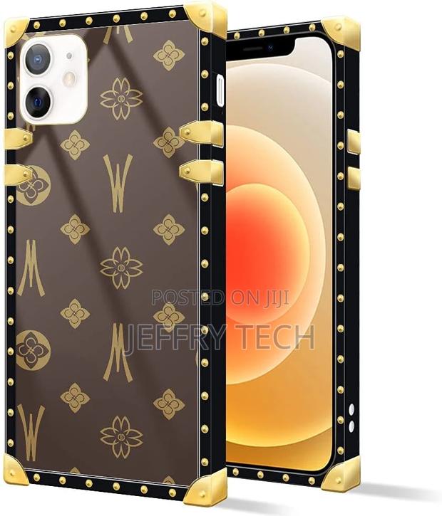 iPhone 12 Pro Max Case, Brown iPhone 12 Pro Max Cases Square - main view