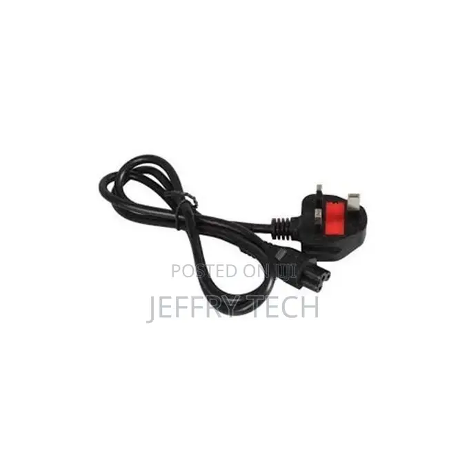 Universal Power Cable for Laptop - 1.5M - Black