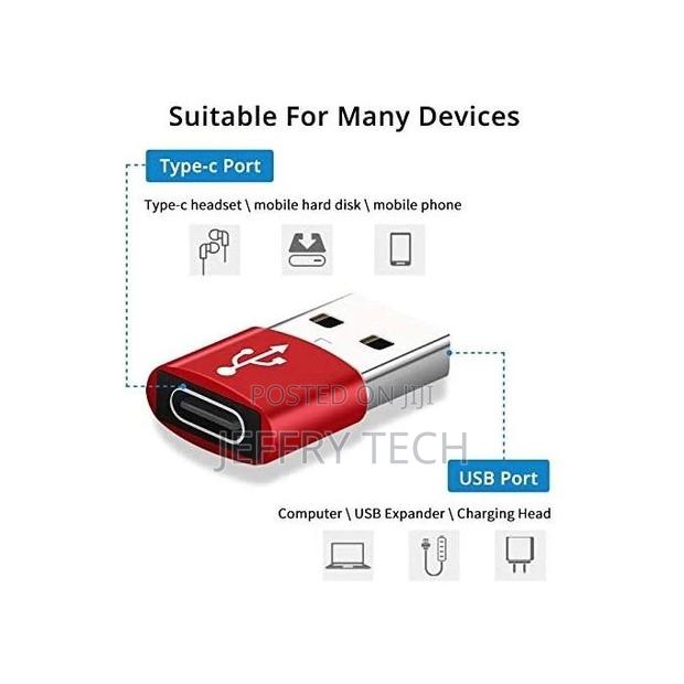 USB Type-C Female to USB Male Adapter Converter - thumbnail 2