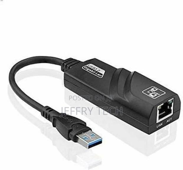 USB 3.0 Ethernet Adaptermbps | CV-0001 - thumbnail 2