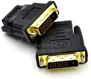 HDMI Female Connector to DVI-D Male 24+1 25 Pin Gold Plated