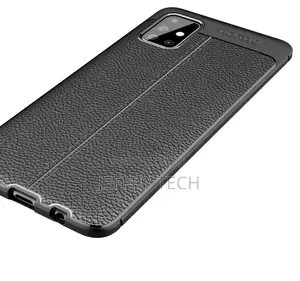 Back Cover TPU Auto Focus for Samsung Galaxy A51 , Black