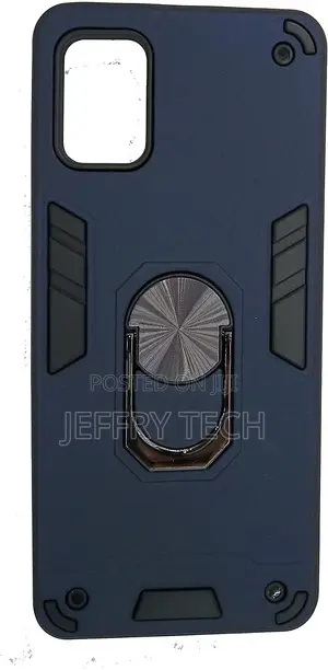 Iron Man Back Cover With Metal Ring for Samsung Galaxy A51 -