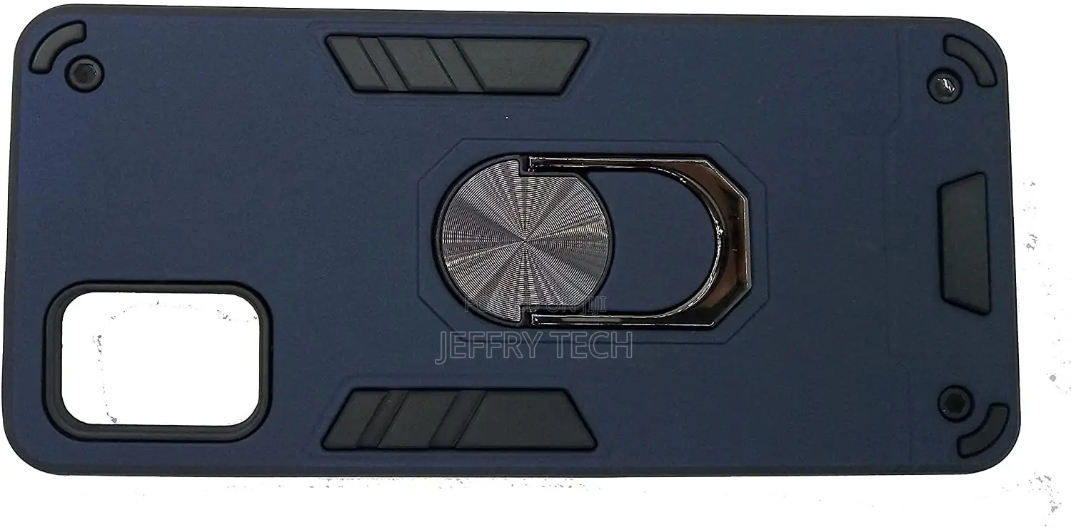 Iron Man Back Cover With Metal Ring for Samsung Galaxy A51 -