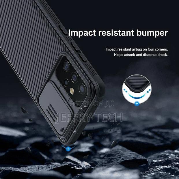 Nillkin Camshield PC Phone Case for Samsung Galaxy A52 - Bla - thumbnail 2