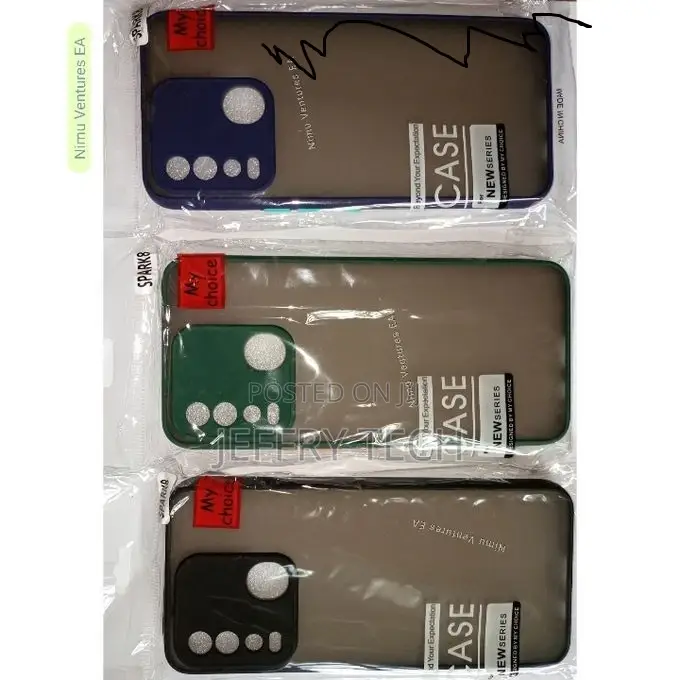 My Choice Tecno Spark 8 Phone Cover Back Case Translucent