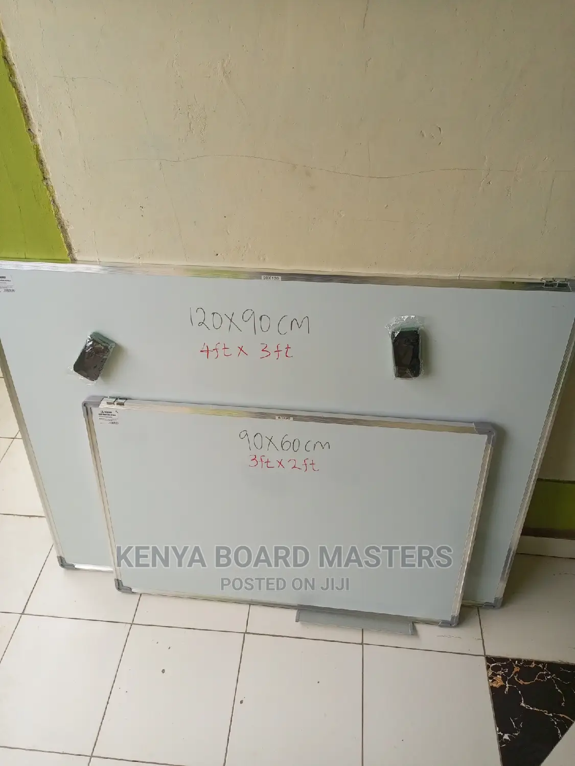 Office Small and Large Whiteboard/White Board With Pens