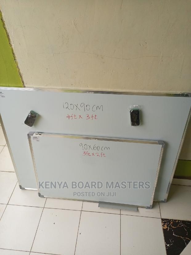Office Small and Large Whiteboard/White Board With Pens - main view