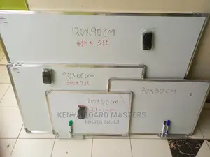 All Sizes Indicated Whiteboards- With Smooth Writing Surface
