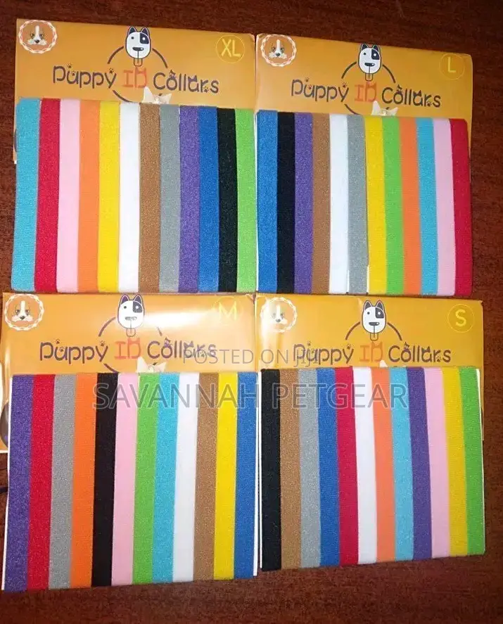 Puppy ID Collars for Identification of Newborn Puppies