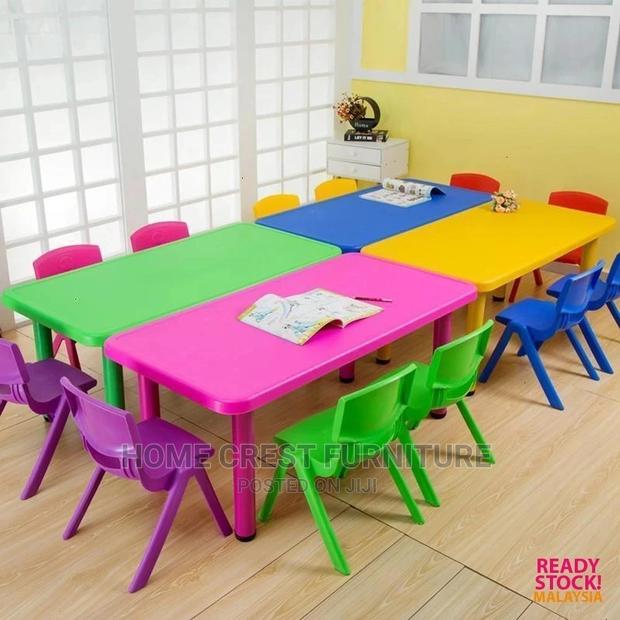 Kindergarten Plastic Tables - thumbnail 4