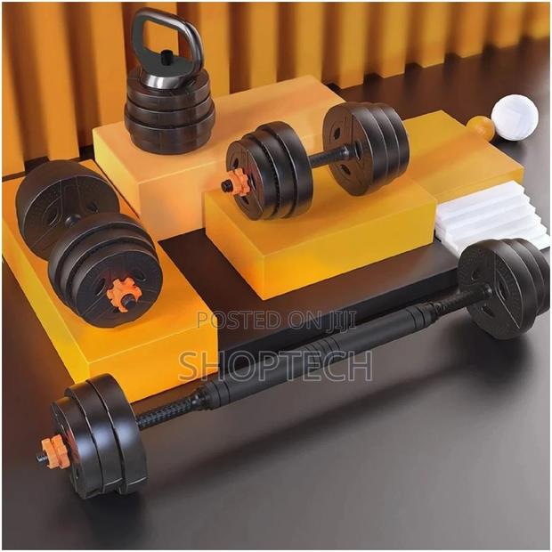50kgs 6 in 1 Dumbell With Kettlebell.