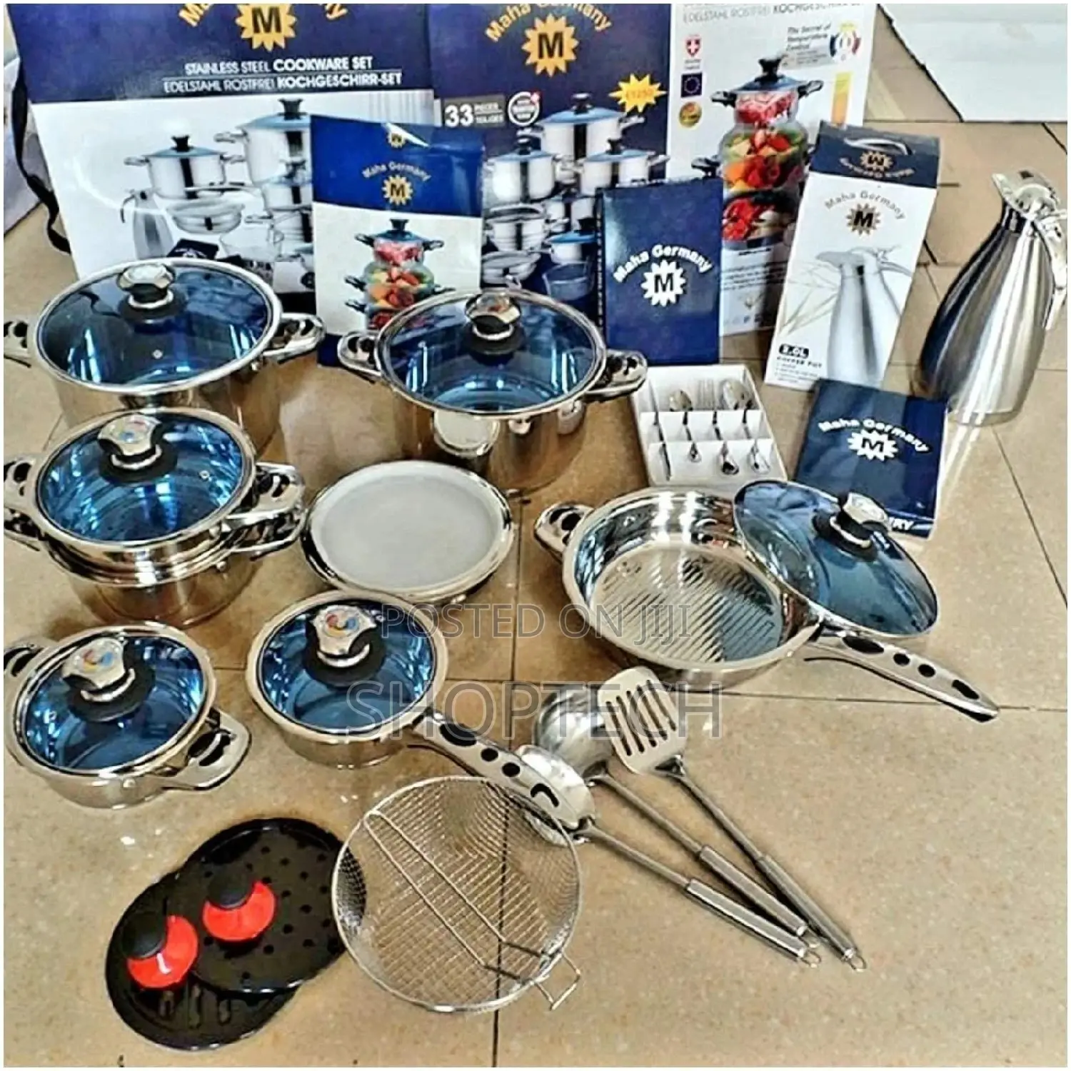 Brand New Marwa 30 Pieces Cookware.