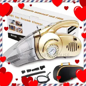 Car Vacuum Cleaner With Inflater