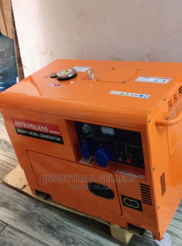 New Silent Diesel Generator - main view