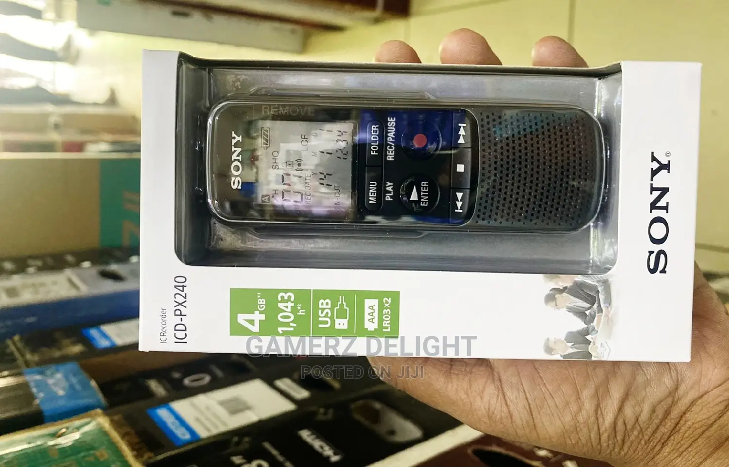 PX240 Mono Digital Voice Recorder PX Series