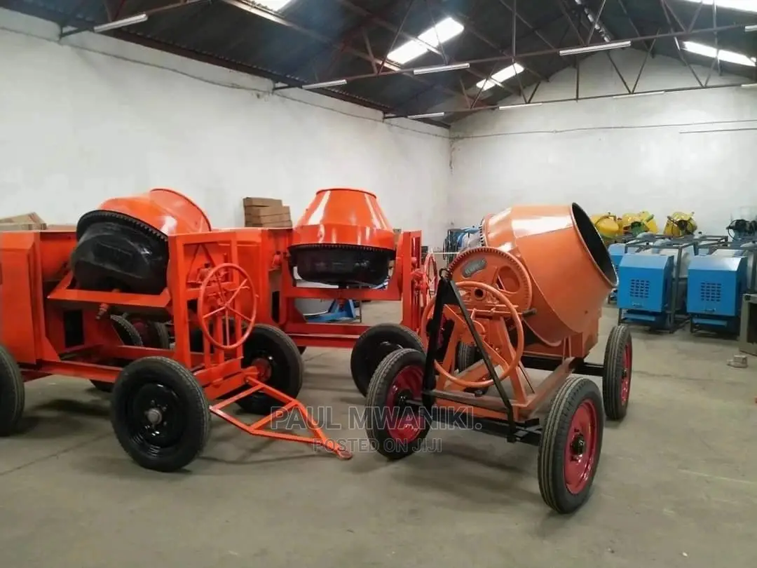 500l Indian Concrete Mixers.