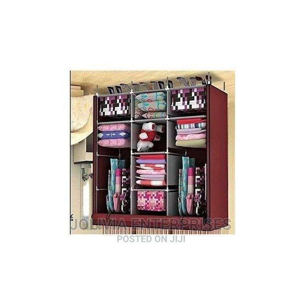 Wooden Wardrobe Brown
