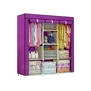Wooden Wardrobe Purple