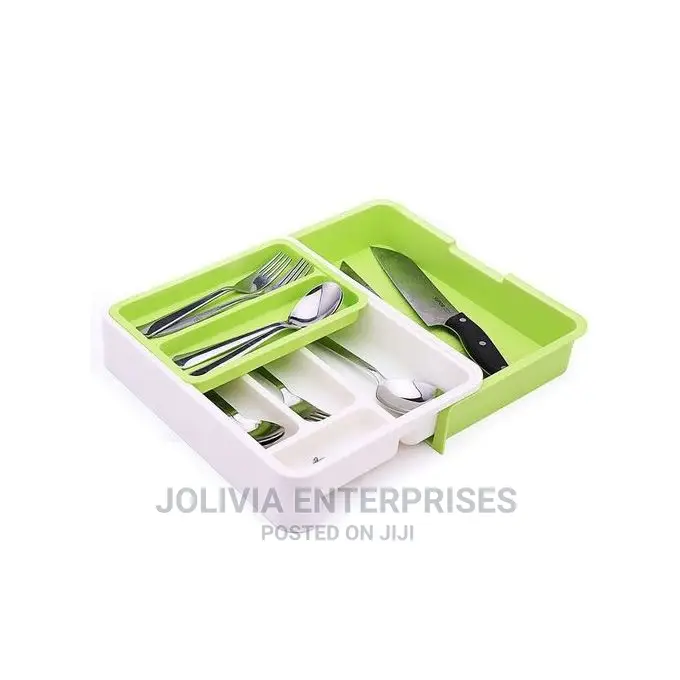 Cutlery Organizer Green