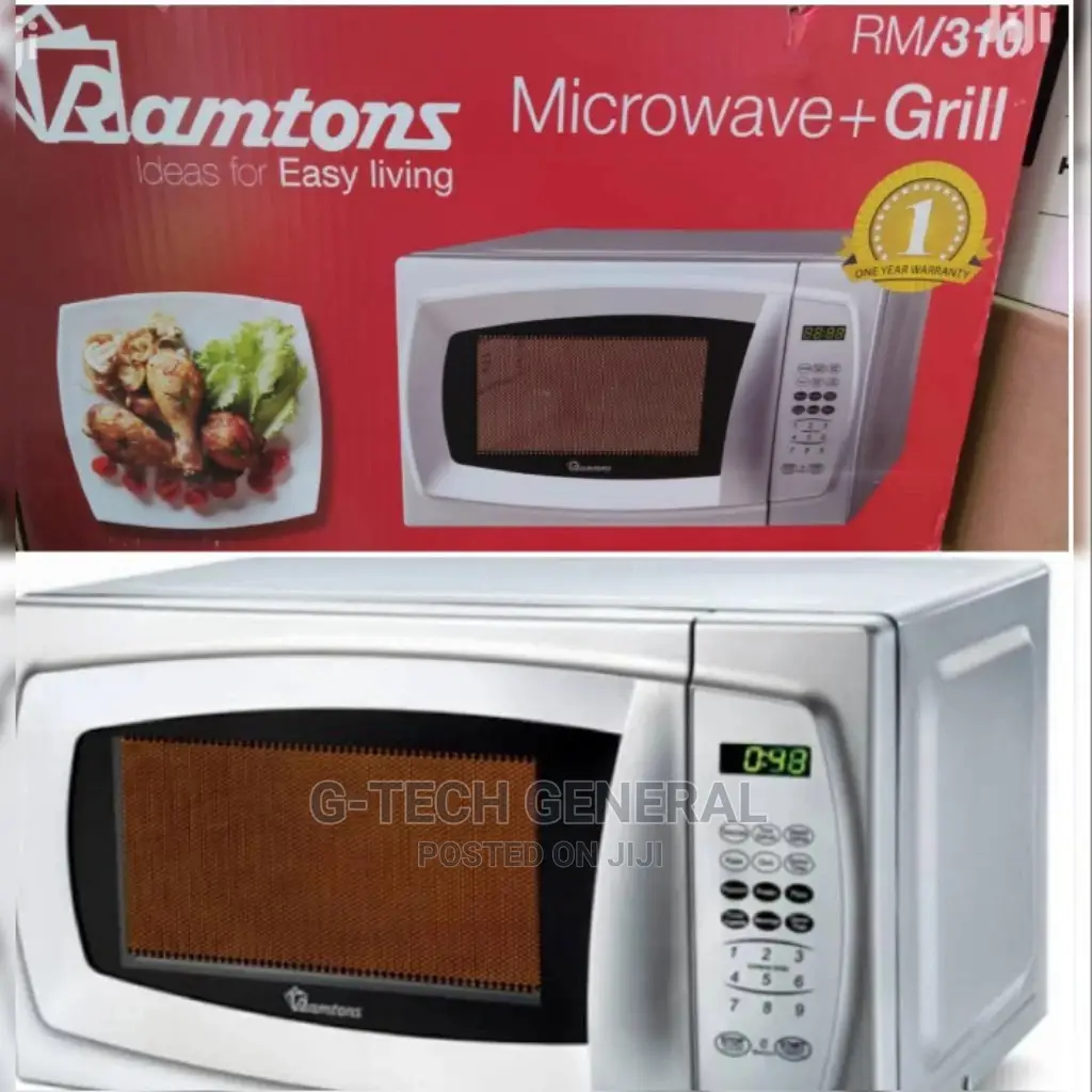 New Ramtons Rm/310- Microwave+Grill 20litres - Silver