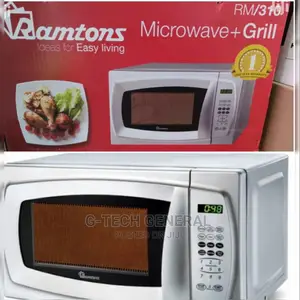 New Ramtons Rm/310- Microwave+Grill 20litres - Silver