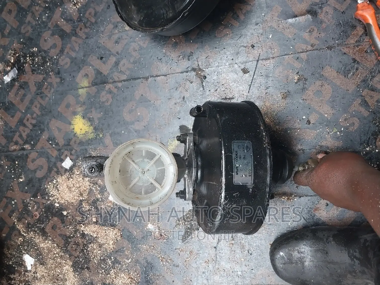 Brake Booster and Brake Master Cylinder Nissan B11