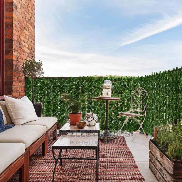 Artificial Leafy Hedge/Fence - main view