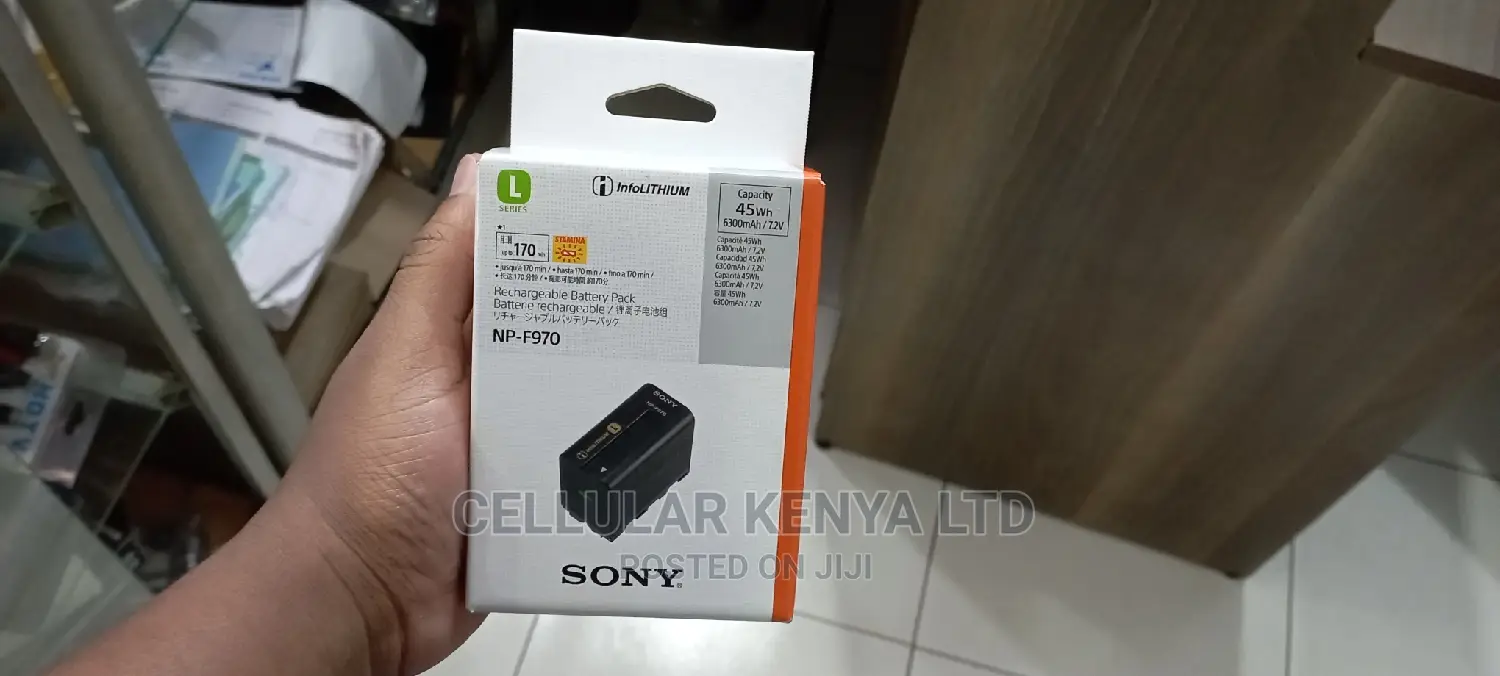 Original Sony NP-F970 L-Series Info-Lithium Battery Pack