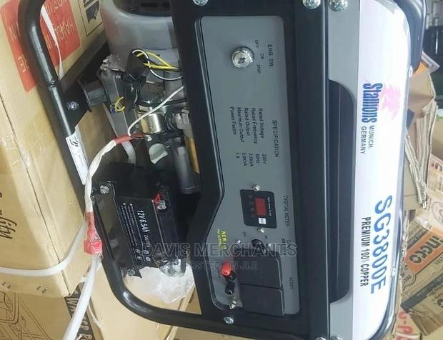 Stallions Munich Germany 3.8kva High Quality Generator