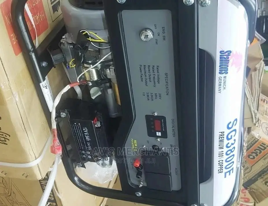 Stallions Munich Germany 3.8kva High Quality Generator