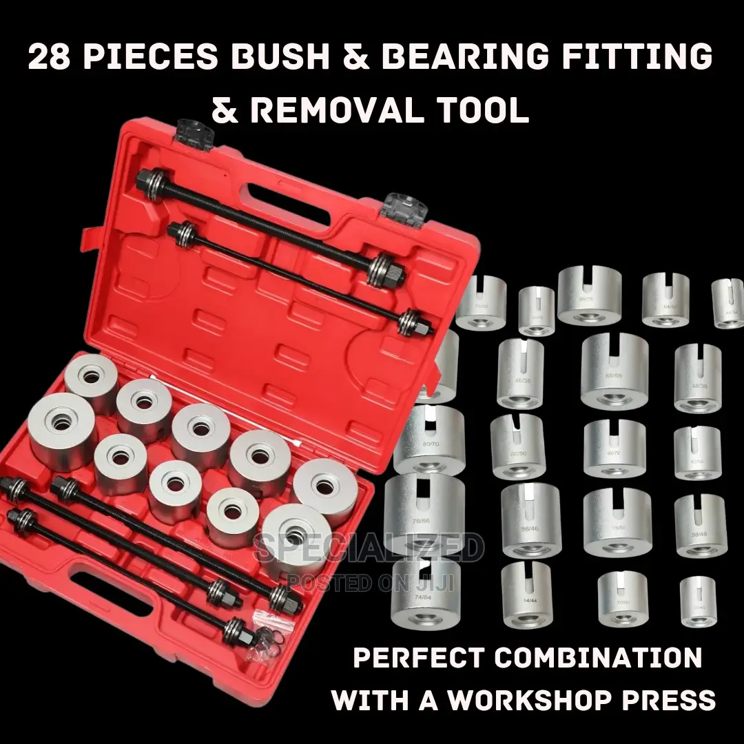 Car Bushes and Bearing Fitting and Removal Toolkit