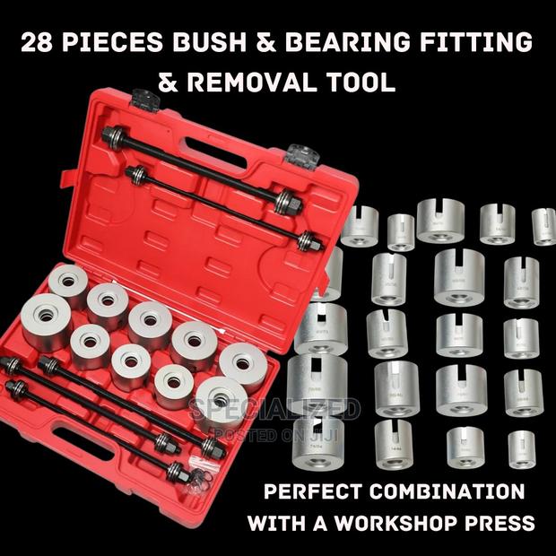 Car Bushes and Bearing Fitting and Removal Toolkit