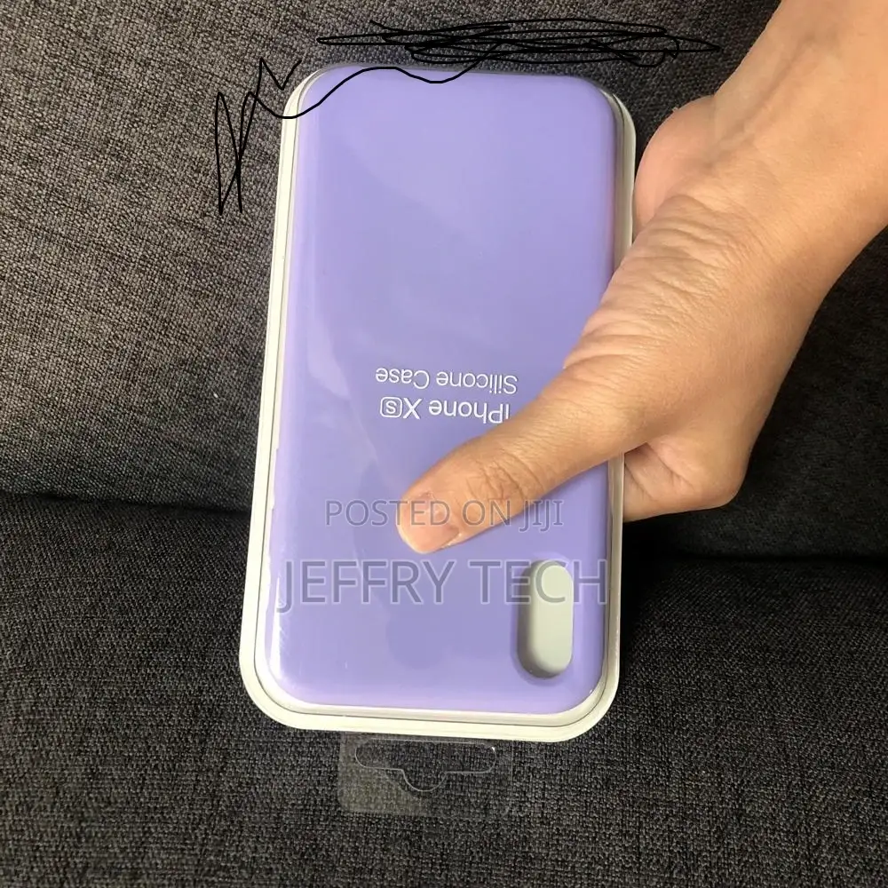 Liquid Silicone Case for iPhone X XR XS Max 5 5S 6 6S 7 8 P