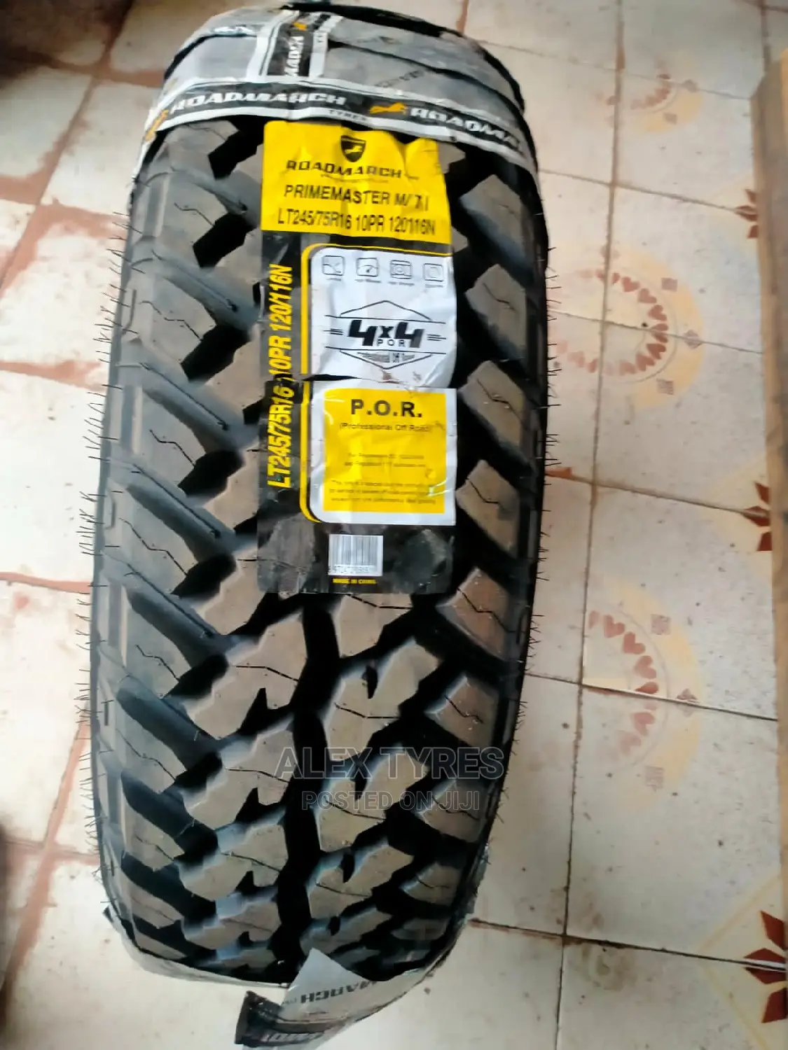 245/75r16 M/T Prime Master Tyres Made in China