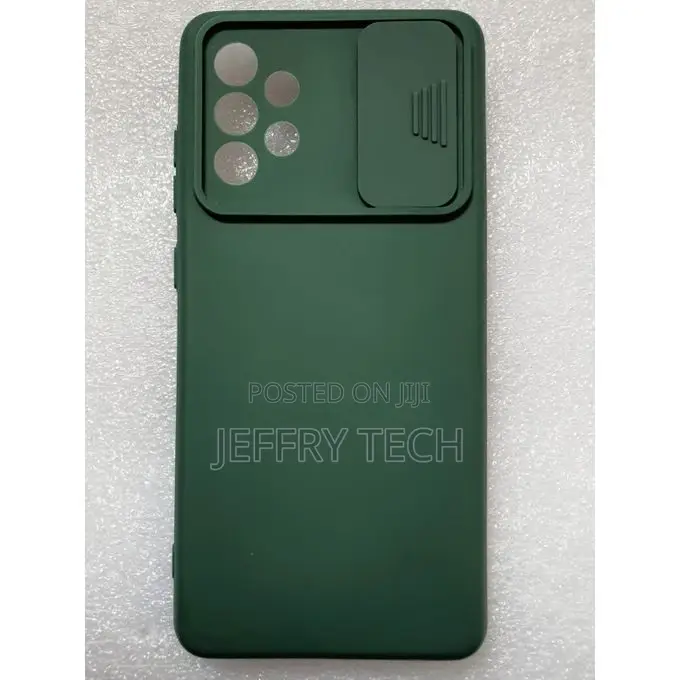 My Choice for Galaxy A72 Cam Shield Case With Slide Camera