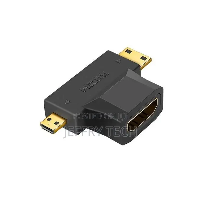 HDMI to Mini HDMI M +Micro HDMI