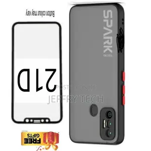 My Choice Cover for Tecno Spark 8c +3d