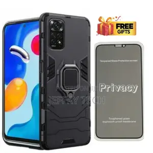 Silicon Hard Cover for Oppo Reno 6 + Privacy Protector
