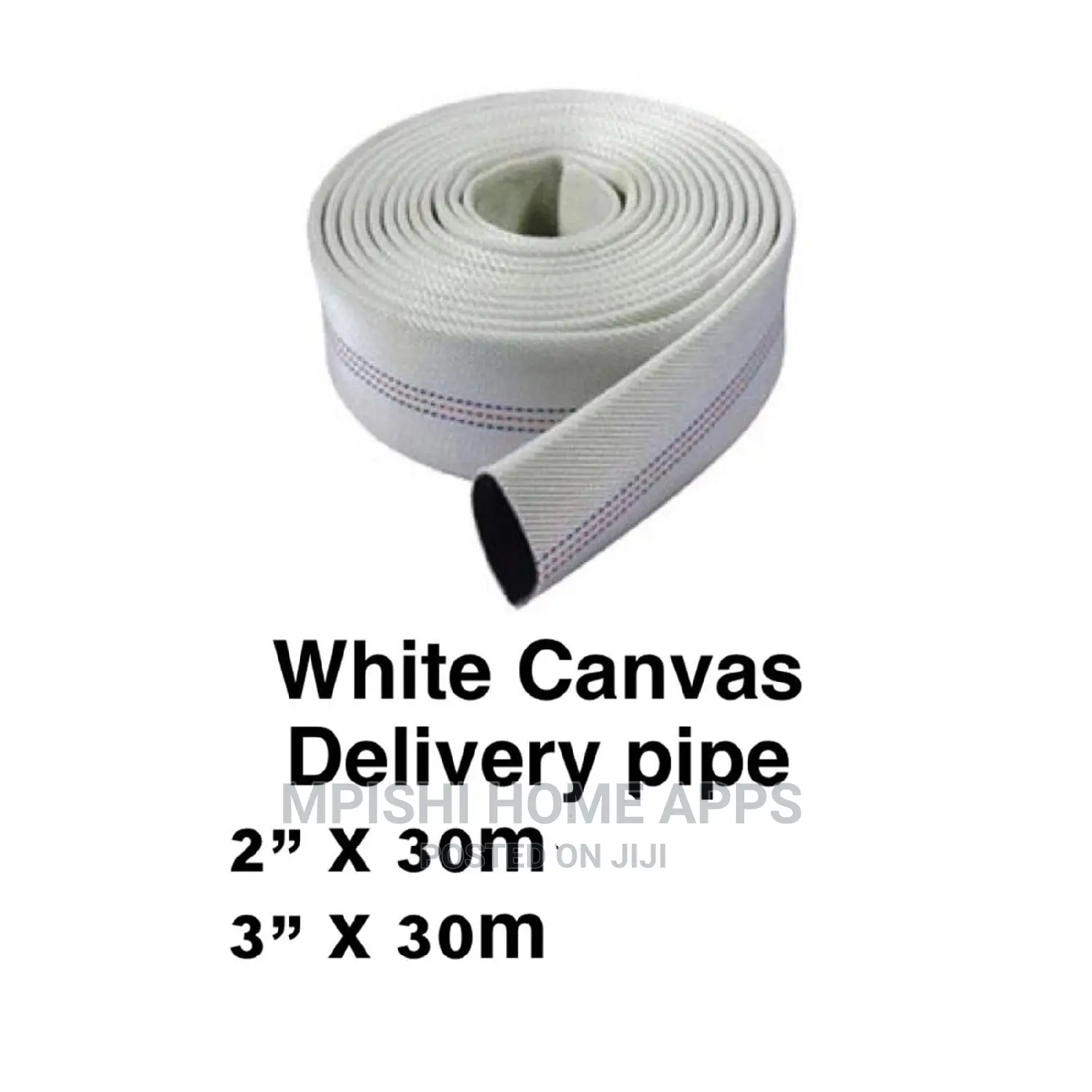 Canvas Delivery Pipe in Nairobi Central Plumbing & Water Supply