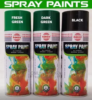 Multipurpose Interior/Exterior Colour Spray Paint Can