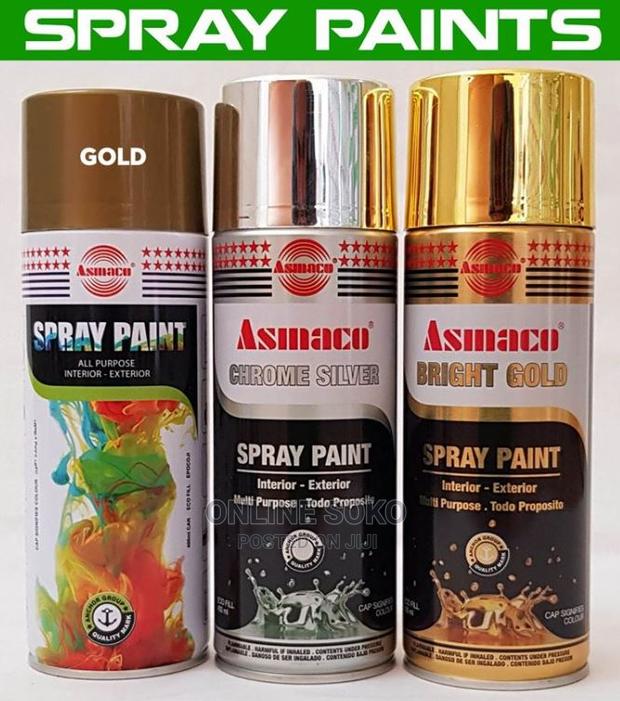 Multipurpose Interior/Exterior Colour Spray Paint Can - thumbnail 4