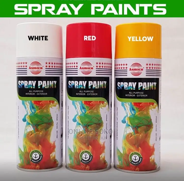 Multipurpose Interior/Exterior Colour Spray Paint Can