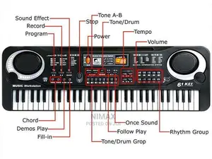 Keyboard Piano Kids 61 Key Electronic Digital Piano